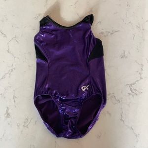 purple gymnastics leotard